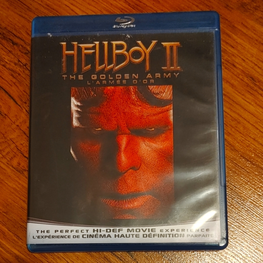 HELLBOY II 2 Blu-ray + dvd The Golden Army Hi-Def